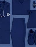 Royal Blue Scrubs & Lab Coats