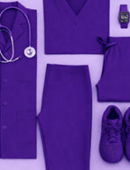 Collection image for: Purple Scrubs and Lab Coats