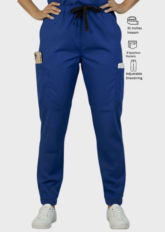 HeedFit Three Spacious Unisex  Cargo Scrub Pant