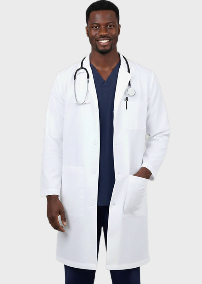 HeedFit 40 inches Inner Pocket Classic Unisex  Lab coat