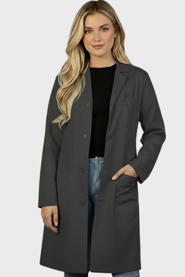 HeedFit 40 inches 3 Pocket Classic Unisex Lab Coat