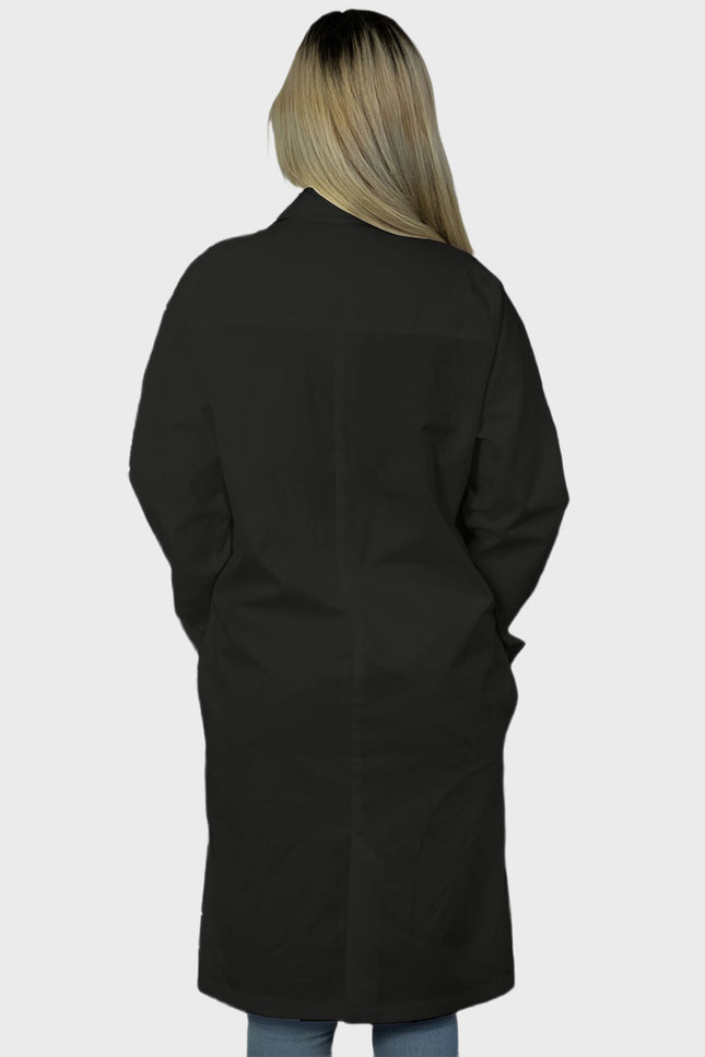 Free Embroidery 40 Inches Classic Unisex 3-Pocket Lab Coat
