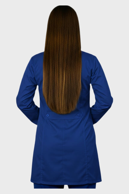 HeedFit 35 Inches Women's Two Pocket Fashion Lab Coat