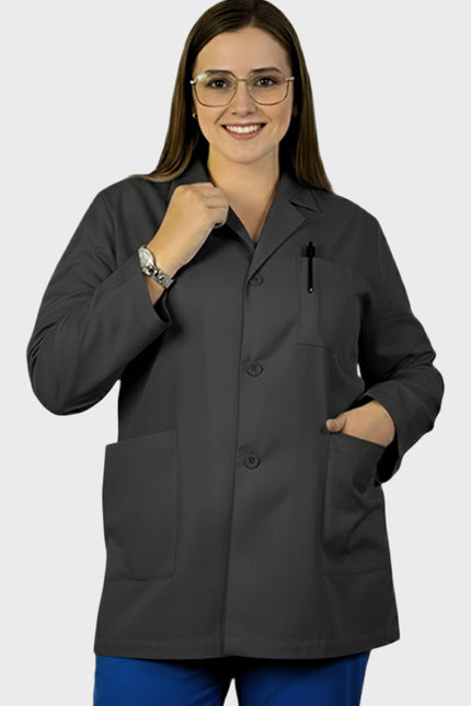 HeedFit 31 Inches Unisex Three Pocket Consultation Lab Coat