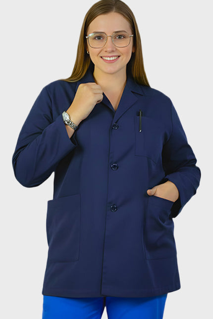 HeedFit 31 Inches Unisex Three Pocket Consultation Lab Coat