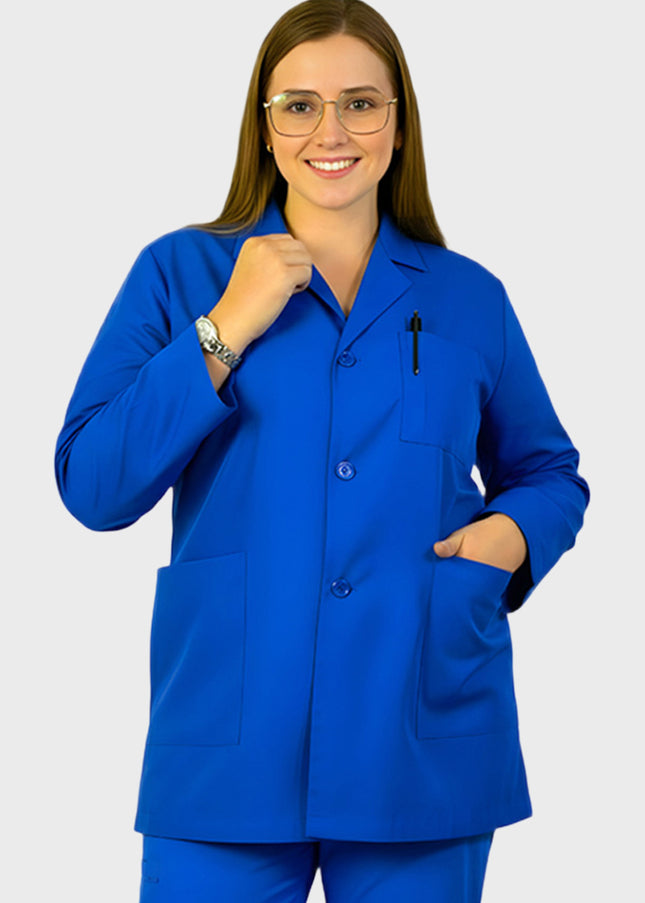 HeedFit 31 Inches Unisex Three Pocket Consultation Lab Coat