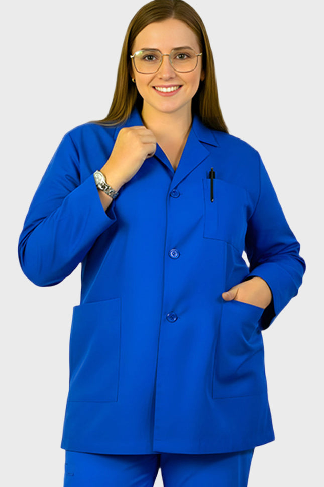 HeedFit 31 Inches Unisex Three Pocket Consultation Lab Coat