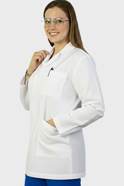 HeedFit 31 Inches Unisex Three Pocket Consultation Lab Coat
