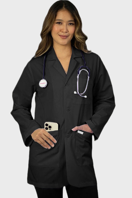 HeedFit 31 Inches Unisex Three Pocket Consultation Coat