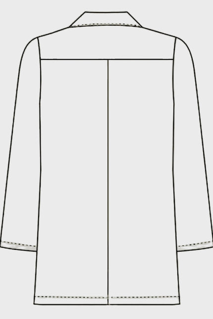 HeedFit 31 Inches Unisex Three Pocket Consultation Coat