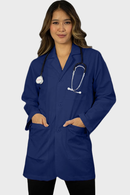 HeedFit 31 Inches Unisex Three Pocket Consultation Coat