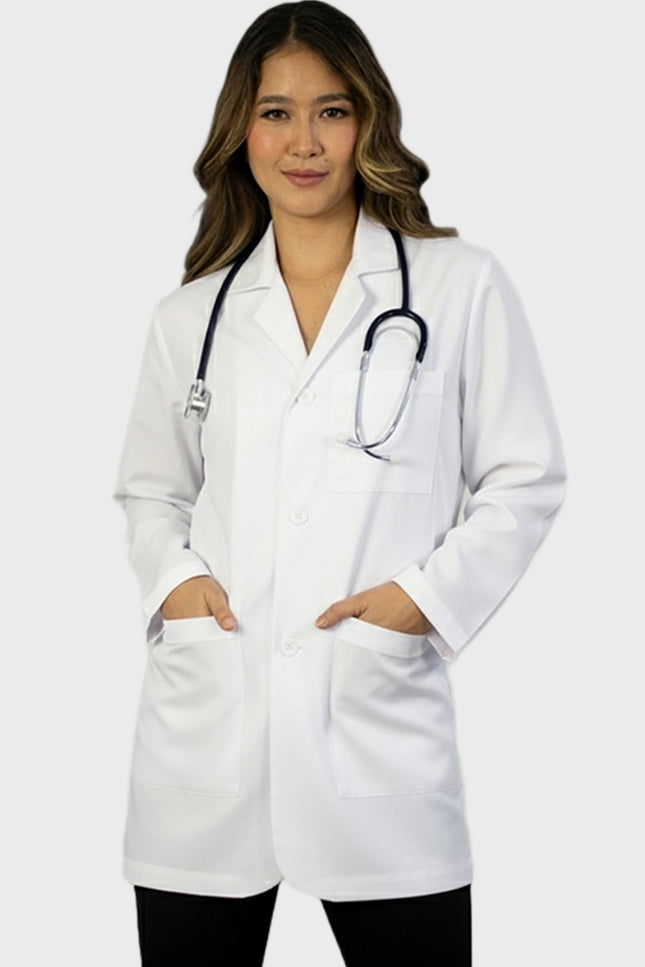 HeedFit 31 Inches Unisex Three Pocket Consultation Coat
