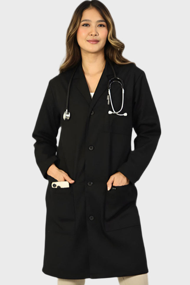HeedFit 38 Inches Unisex Multi Pocket Premium Lab Coat