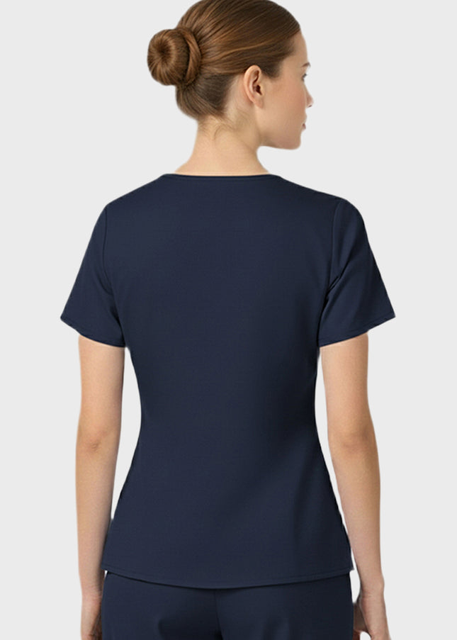 HeedFit Multi Pockets Women's  V-Neck Scrub Top