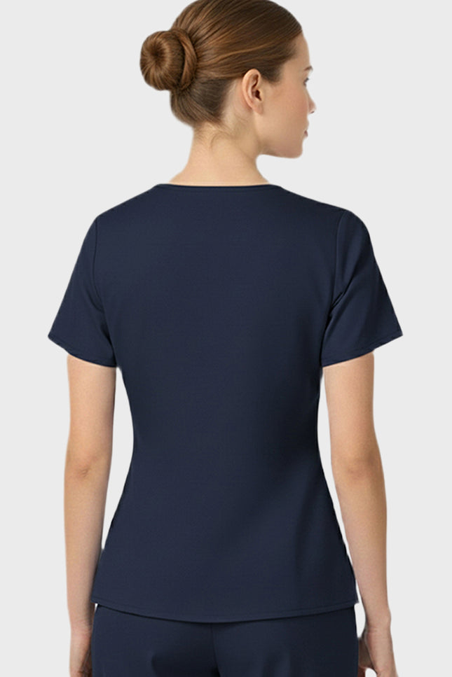 HeedFit Multi Pockets Women's  V-Neck Scrub Top