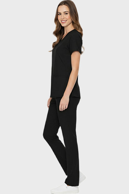 HeedFit Shaped Shoulder Seam Women's V-Neck Scrub Top