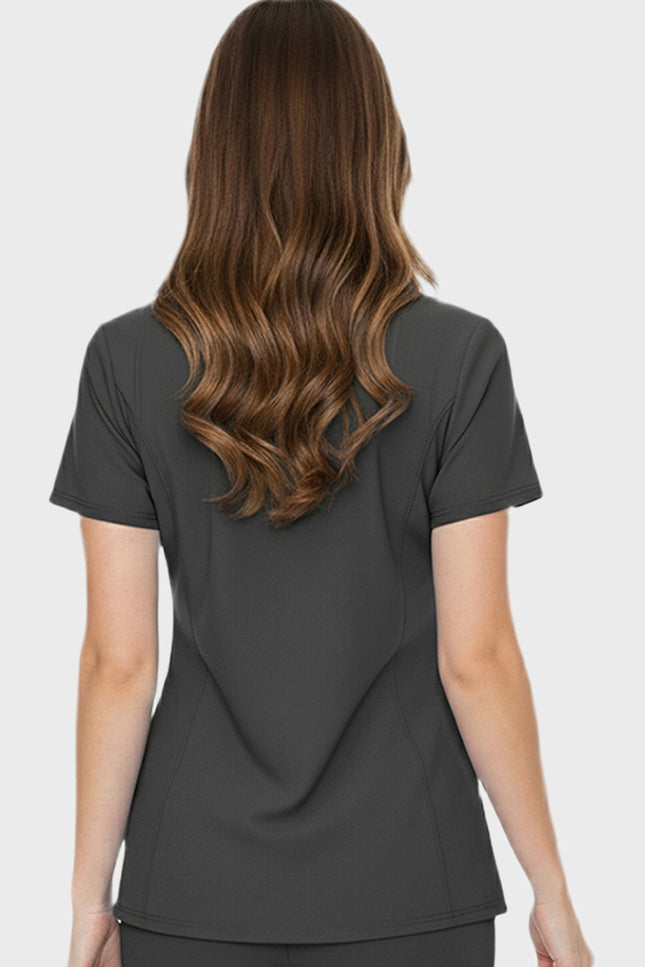 HeedFit Shaped Shoulder Seam Women's V-Neck Scrub Top