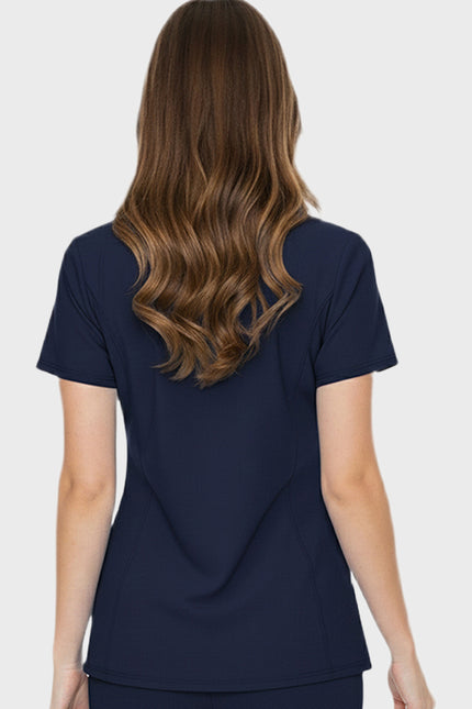 HeedFit Shaped Shoulder Seam Women's V-Neck Scrub Top