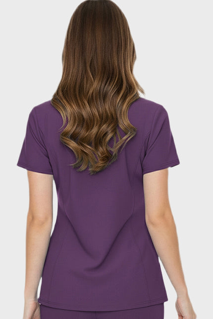 HeedFit Shaped Shoulder Seam Women's V-Neck Scrub Top