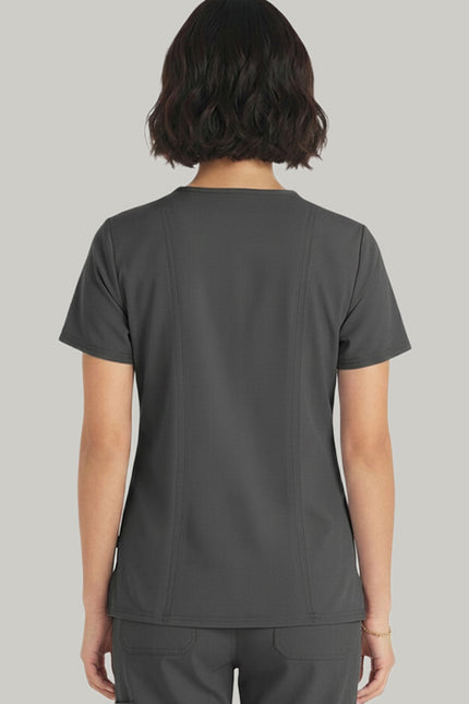 HeedFit Three Pockets Women's V-Neck Nursing Scrub Top