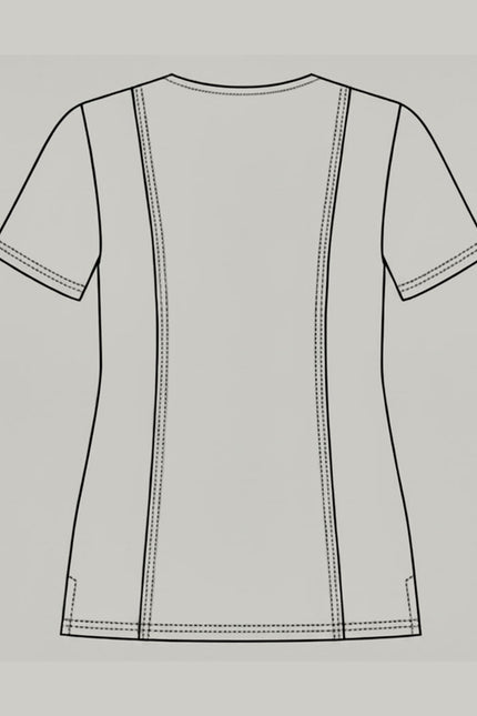 HeedFit Three Pockets Women's V-Neck Nursing Scrub Top