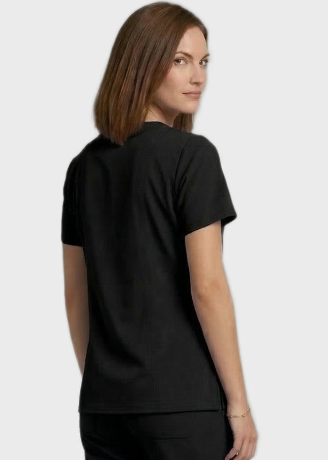 HeedFit Women's 3- Pockets V-Neck Performance Stretch Scrub Top