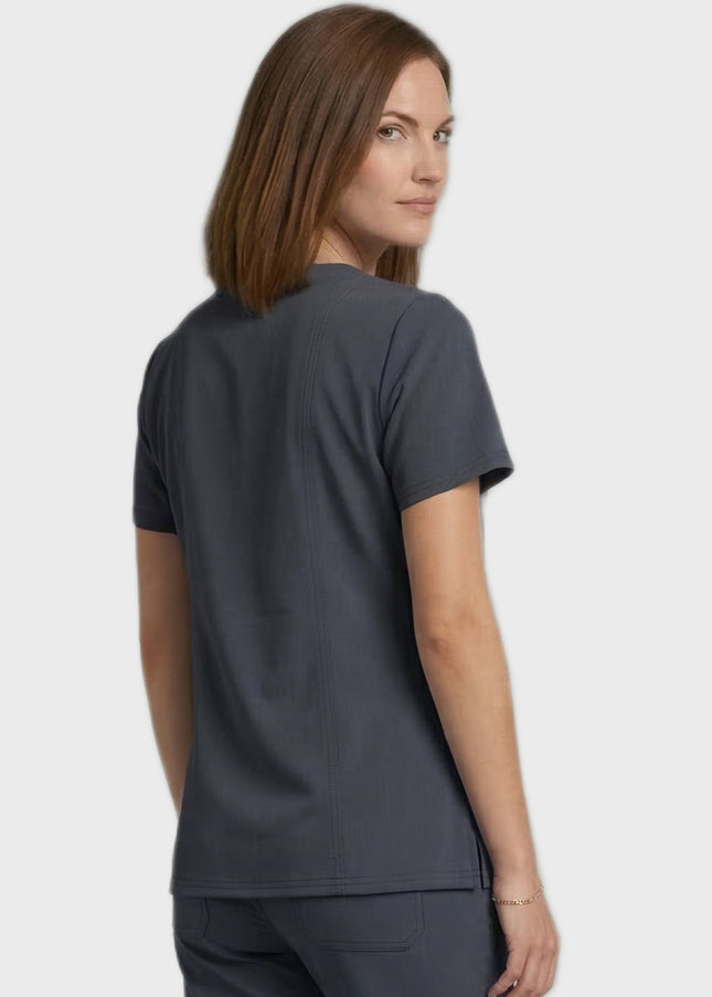 HeedFit 3- Pockets Women's V-Neck Nursing Scrub Top