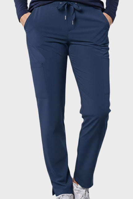 HeedFit Women's Drawstring Cargo Scrub Pant