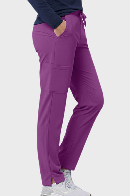 HeedFit Women's Drawstring Cargo Scrub Pant