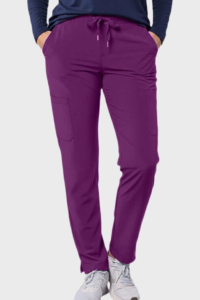HeedFit Women's Drawstring Cargo Scrub Pant