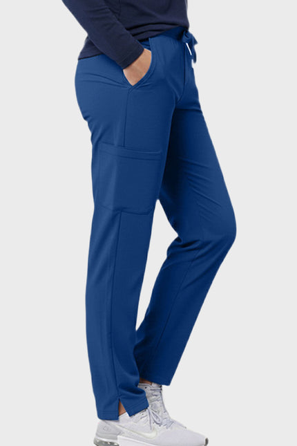 HeedFit Women's Drawstring Cargo Scrub Pant