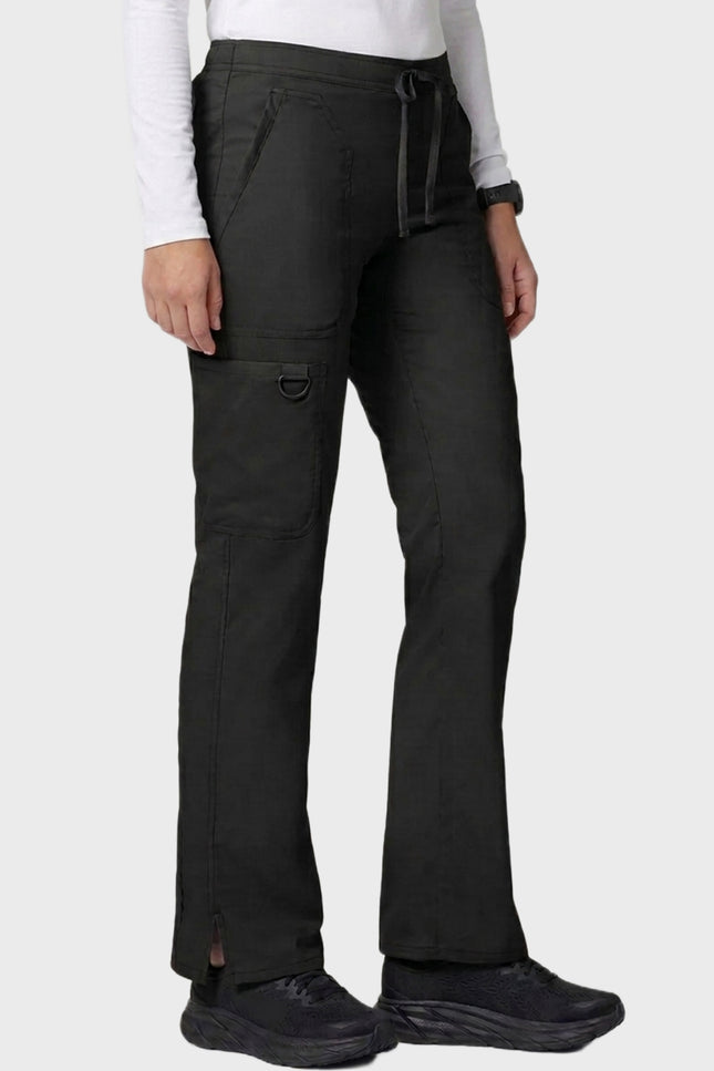 HeedFit Women's 31 Inches Drawstring Flare Leg Scrub Pant