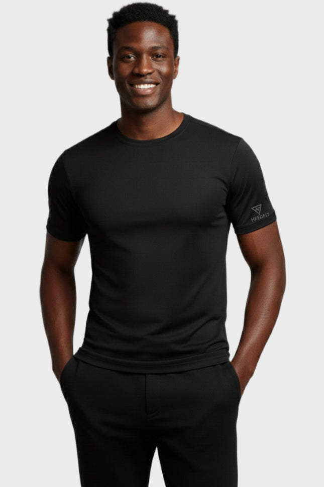 HeedFit Short Sleeve Sleeve Men's Moisture Wicking T-Shirt