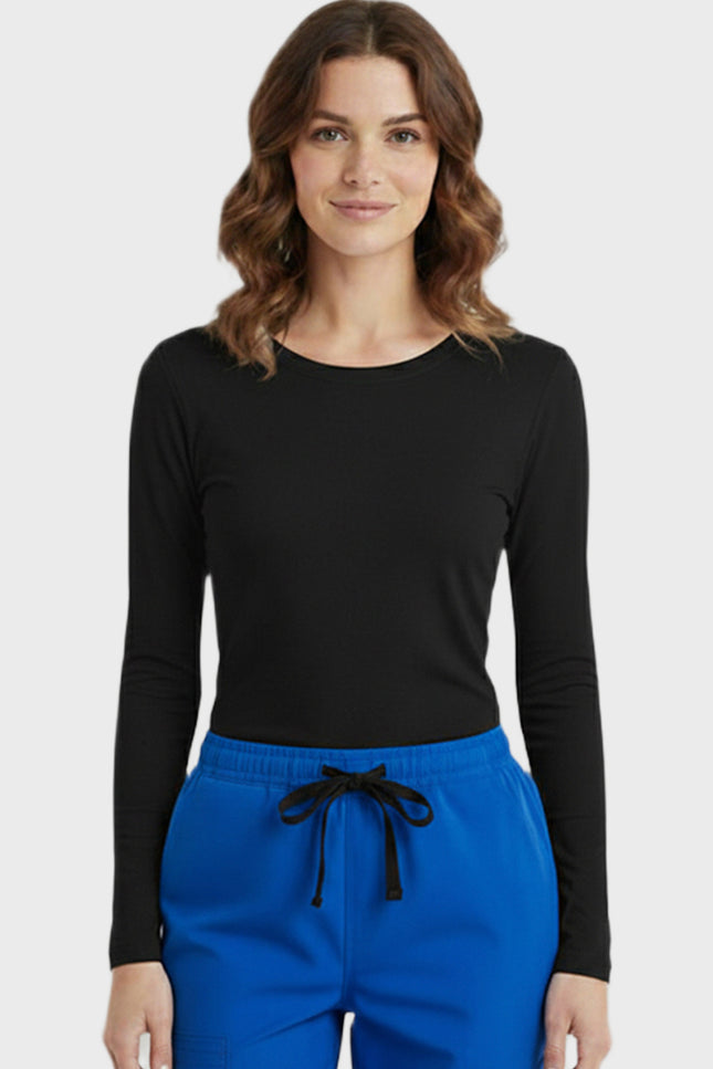 HeedFit Women's Long Sleeve Classic Fit UnderScrub