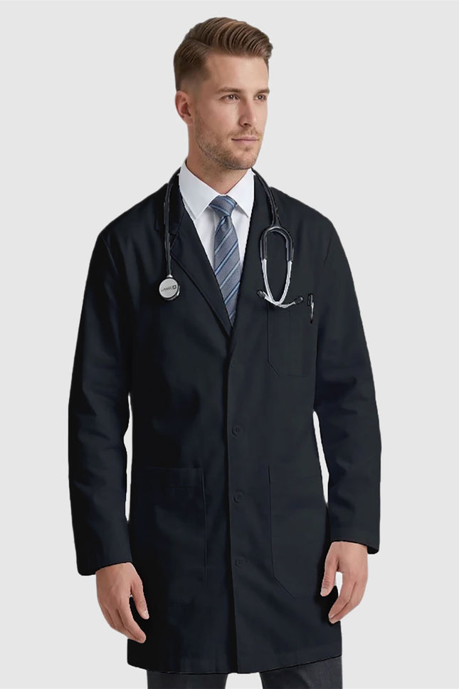 HeedFit Xclusive Men's 5-Pocket 37" Lab Coat