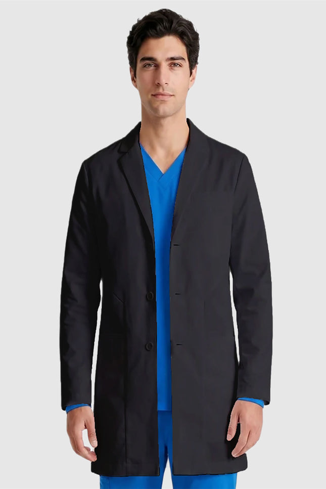 HeedFit Xclusive Men's 6-Pocket 35" 3-Button Lab Coat