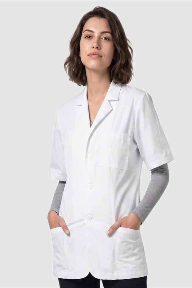HeedFit Xclusive Unisex 31" Short Sleeve Consultation Coat