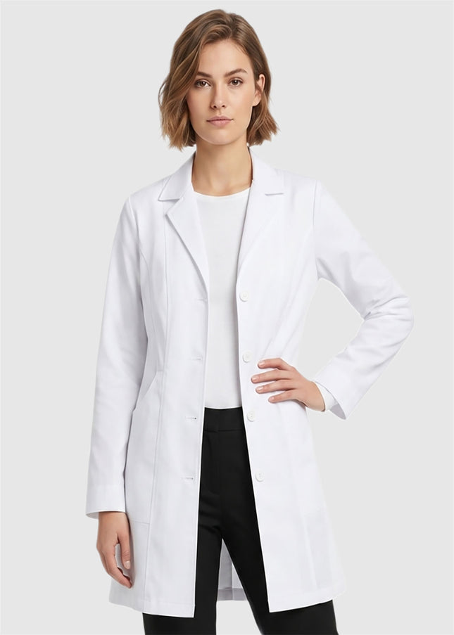 Labcoat HQ Women's Double Curve Pocket Stretch Lab Coat
