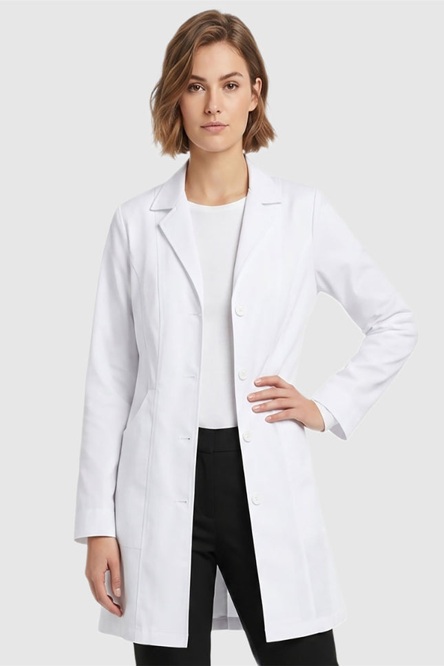Labcoat HQ Women's Double Curve Pocket Stretch Lab Coat