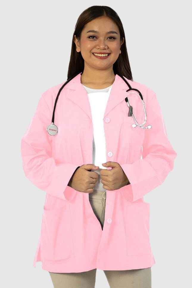 Panda Uniform Women's 32 Inch Length Colored Labcoat