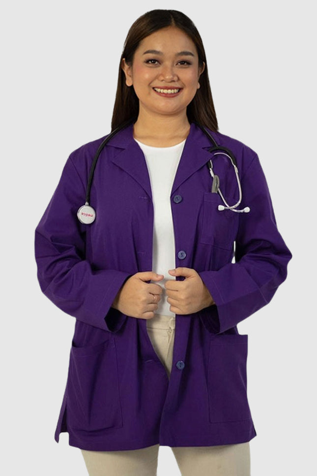 Panda Uniform Women's 32 Inch Length Colored Labcoat