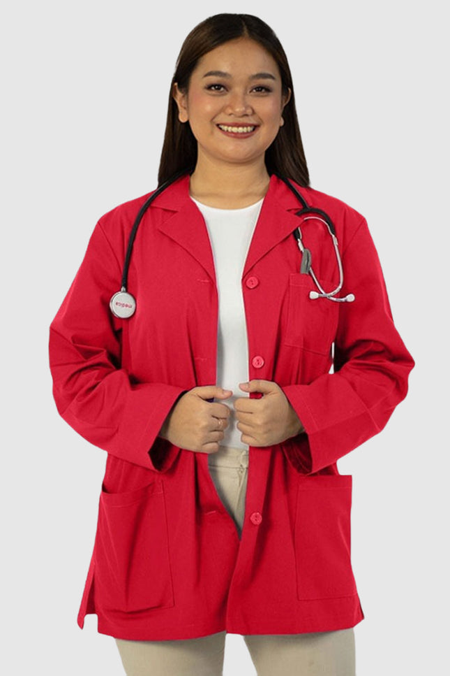 Panda Uniform Women's 32 Inch Length Colored Labcoat