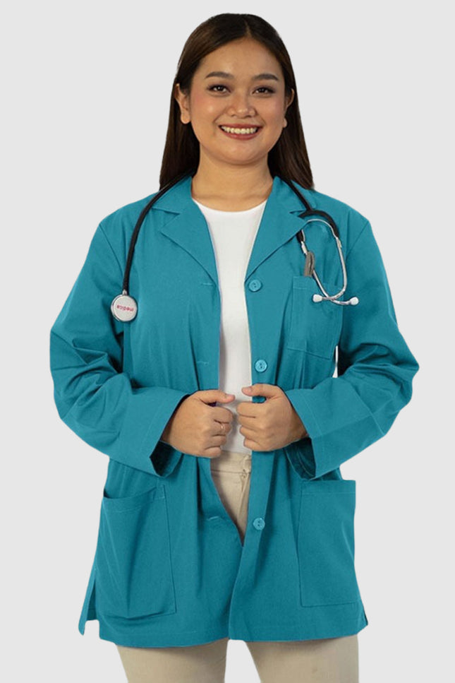 Panda Uniform Women's 32 Inch Length Colored Labcoat