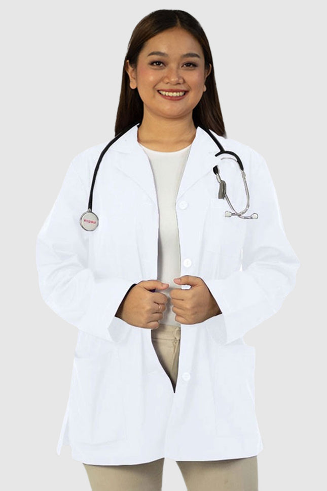 Panda Uniform Women's 32 Inch Length Colored Labcoat