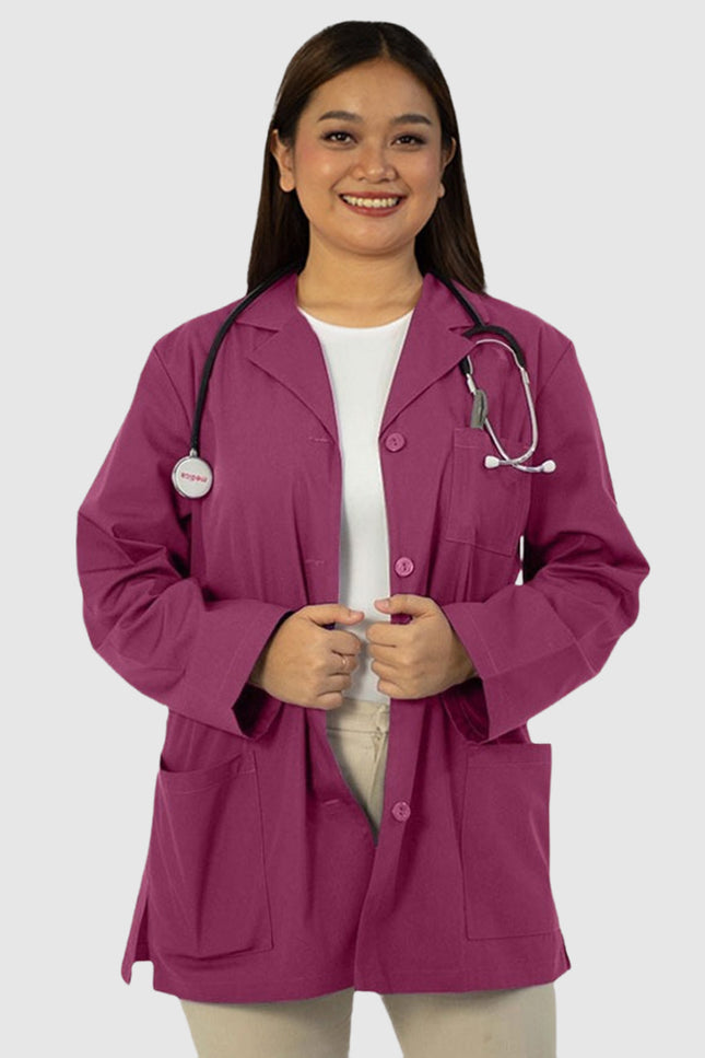 Panda Uniform Women's 32 Inch Length Colored Labcoat