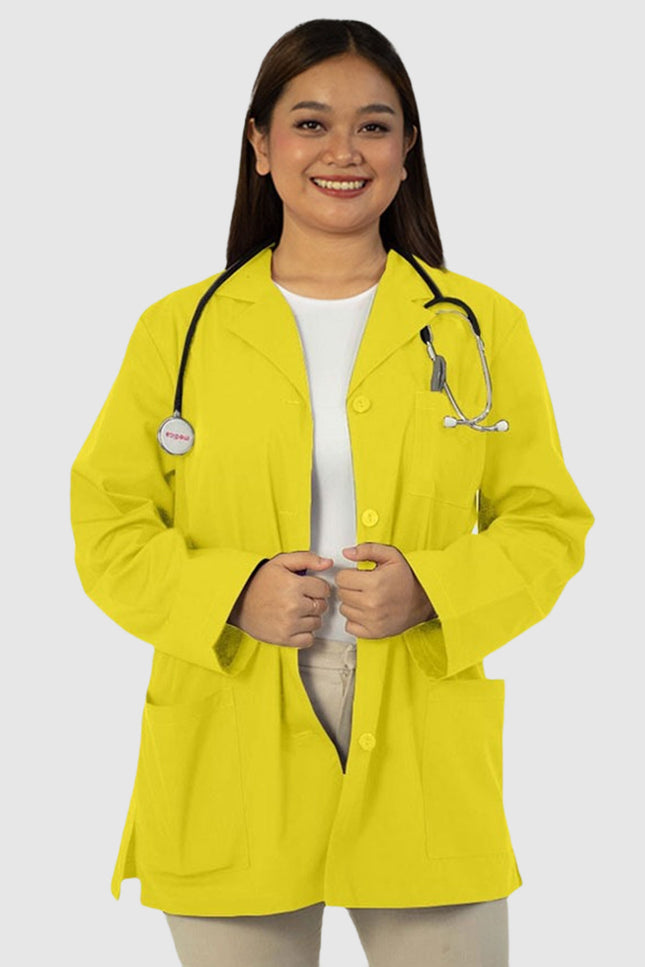 Panda Uniform Women's 32 Inch Length Colored Labcoat