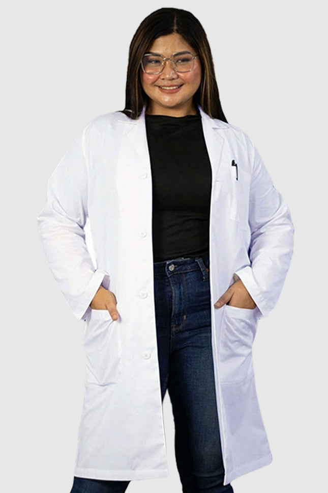 Panda Uniform Unisex 40 Inch Long Lab coat