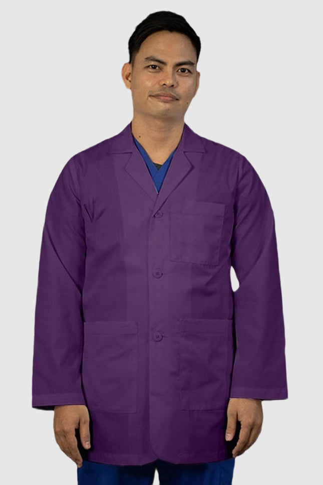 Panda Uniform Men's Consultant 32 Inch length Lab Coat