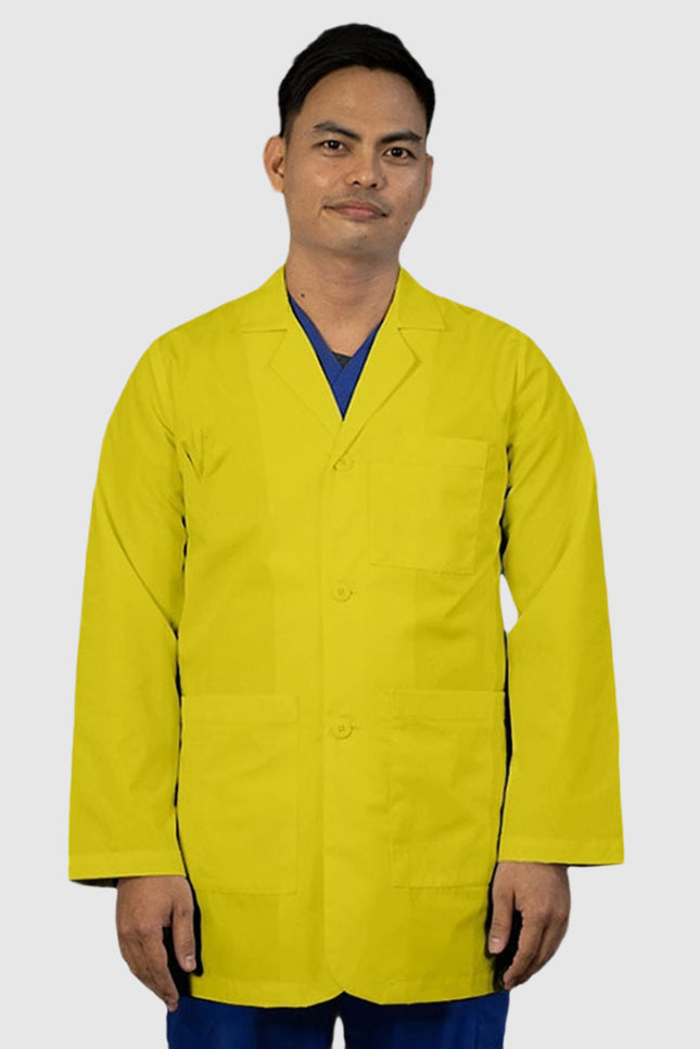 Panda Uniform Men's Consultant 32 Inch length Lab Coat
