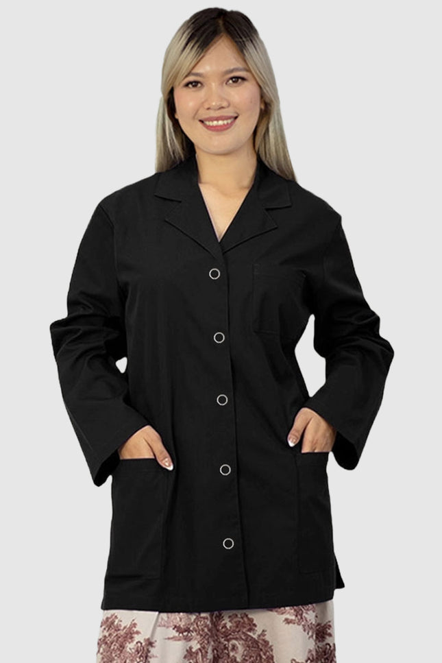 Panda Uniform Women's Snap Front Lab Coat